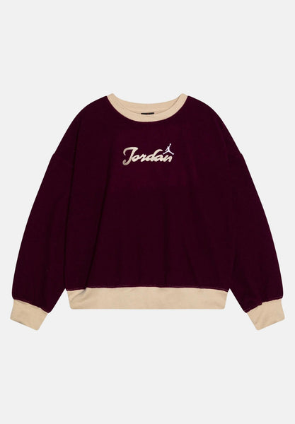 burgundy jordan sweater