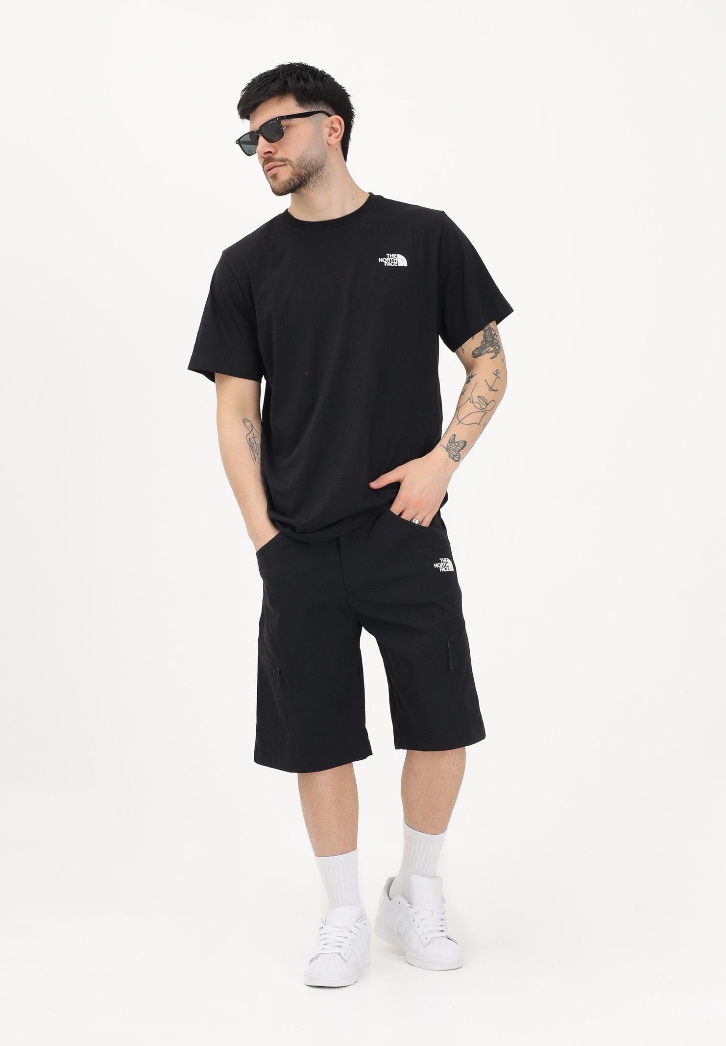 THE NORTH FACE Shorts Exploration nero da uomo NF0A8FU9JK31 . THE NORTH FACE 
