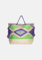 ME FUI Borsa mare multicolore da donna con stampa etnica MA26-SW0001X40 . ME FUI 