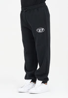 DIESEL Pantalone sportivo nero per donna, ragazzi e bambini con marchio Oval D J02457KYAQK K900 DIESEL 