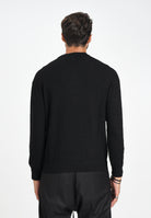 ARMANI EXCHANGE Maglioncino girocollo nero da uomo con logo A|X XM001316AF10454 UC001 ARMANI EXCHANGE 