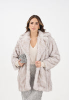 ONLY Pelliccia sintetica beige da donna 15348976 PumiceStone ONLY 