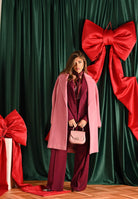 Cappotto doppiopetto Sidney rosa da donna 2426016061600 018 MAX MARA 