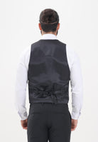 PATRIZIA PEPE Gilet nero da uomo 5S0746A590 K103 PATRIZIA PEPE 