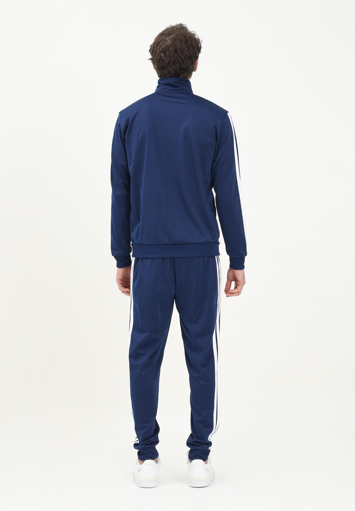 ADIDAS PERFORMANCE Tuta Basic 3-Stripes Tricot blu da uomo JI8859  ADIDAS PERFORMANCE 