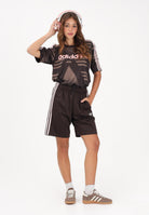 ADIDAS ORIGINALS Shorts sportivo Firebird Engineered Stripes marrone per uomo e donna KS5506 . ADIDAS ORIGINALS 