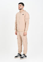 ADIDAS PERFORMANCE Tuta Cargo beige da uomo JN1807 . ADIDAS PERFORMANCE 