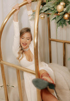 SANTAS Abito midi DOUCEUR avorio da donna PV2603 PA SANTAS 