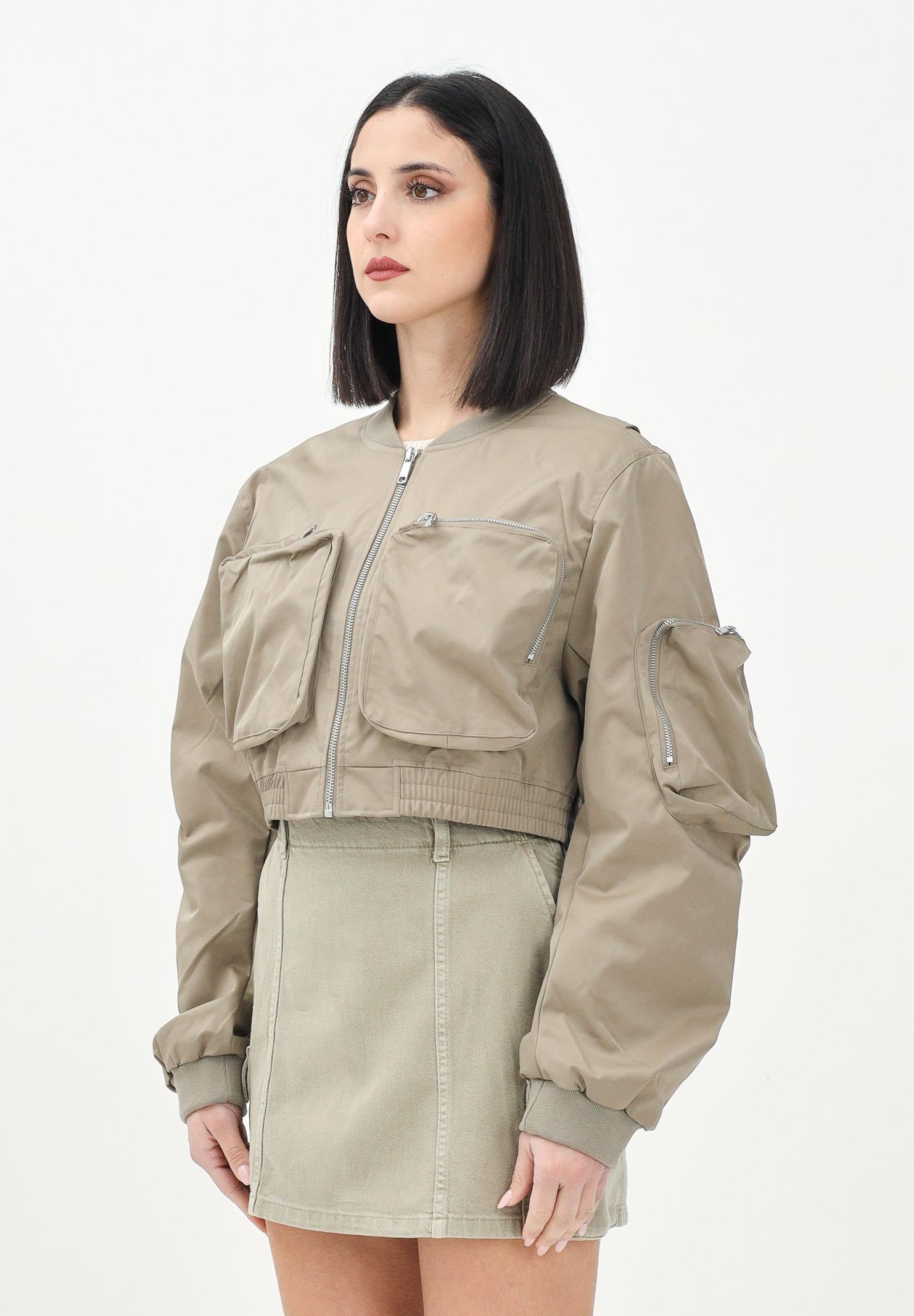 ONLY Bomber corto verde da donna 15336303 Mermaid ONLY 