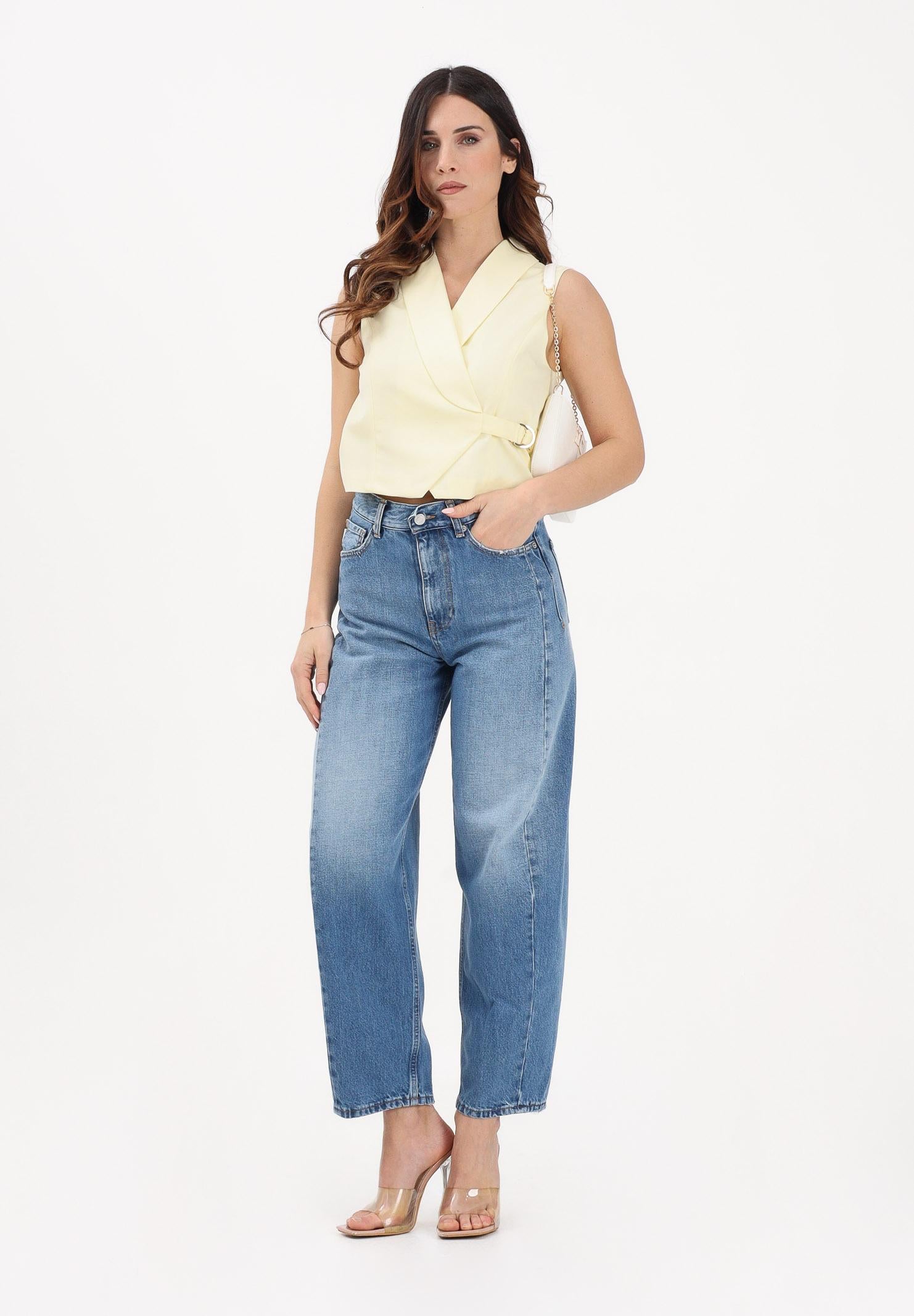 VICOLO Jeans Chiara in denim medio da donna DAB5158 DEBL VICOLO 