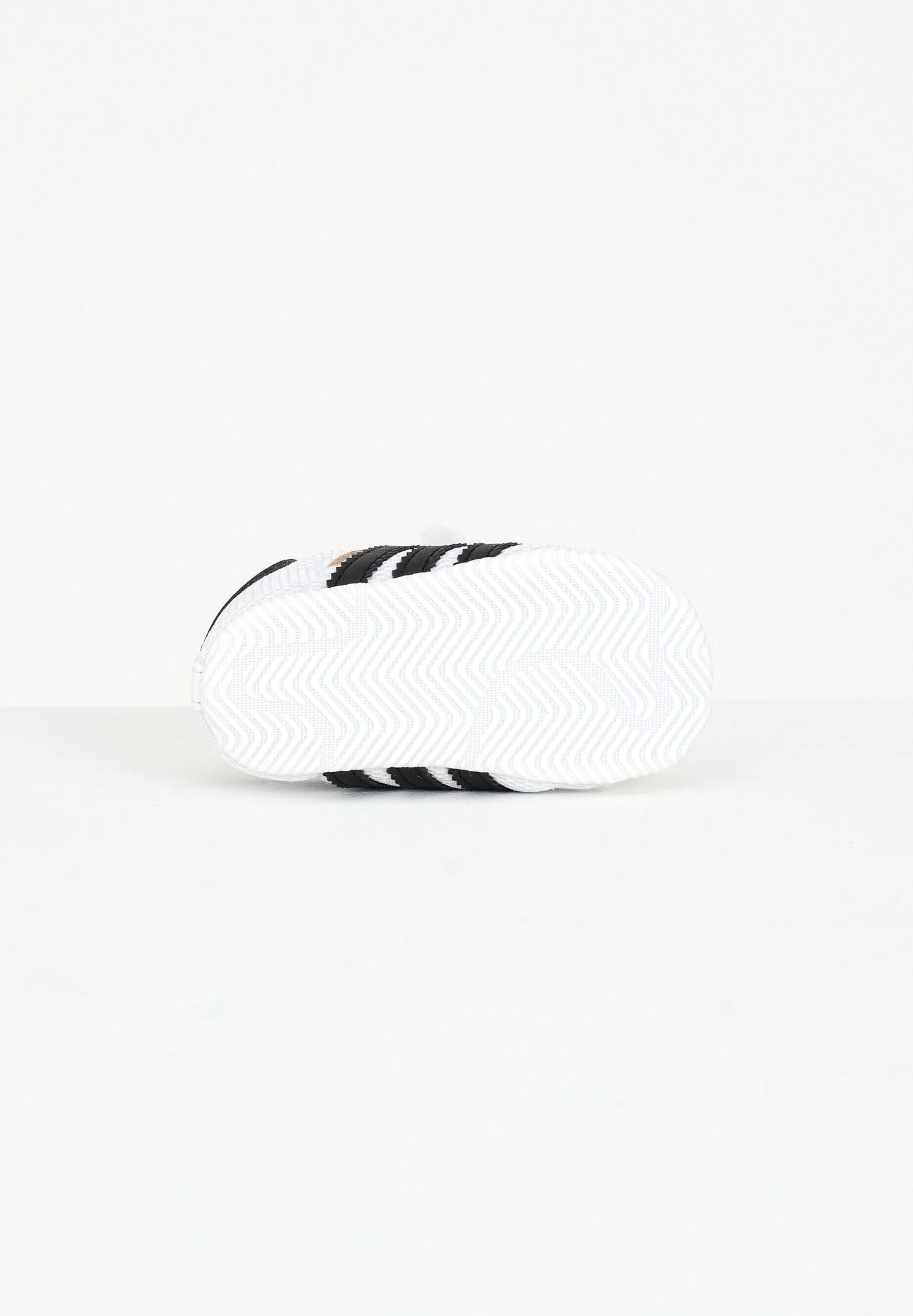 ADIDAS ORIGINALS Scarpe da culla Superstar bianche da neonato S79916 . ADIDAS ORIGINALS 