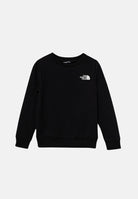 THE NORTH FACE Felpa girocollo Simple Dome nera per bambino e bambina NF0A8AXYJK31  THE NORTH FACE 