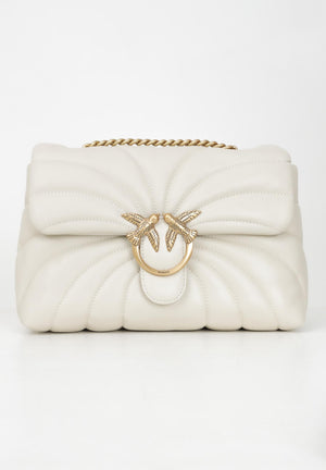 PINKO Borsa a tracolla Classic Love Bag Puff panna da donna 100038A1EX Z14Q PINKO 