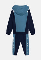 Tuta azzurra e blu da neonato 66M260 U90 NIKE 
