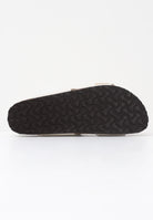 BIRKENSTOCK Ciabatte Sydney Cushion Buckle bianche da donna 1029492 . BIRKENSTOCK 