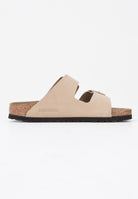 BIRKENSTOCK Ciabatte Arizona Big Buckle beige da donna 1024064 . BIRKENSTOCK 