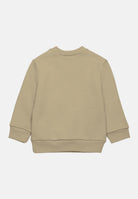 DSQUARED2 Felpa girocollo beige da neonato con stampa logo DQ2860D0094 DQ717 DSQUARED2 