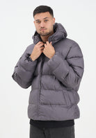 ADIDAS ORIGINALS Piumino Tonal Hooded Puffer grigio da uomo JX4122  ADIDAS ORIGINALS 