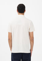 TOMMY HILFIGER Polo a manica corta panna da uomo con logo MW0MW17770 Z00 TOMMY HILFIGER 