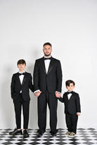 I'M BRIAN Pantalone nero da bambino PA3265J 009 I'M BRIAN 