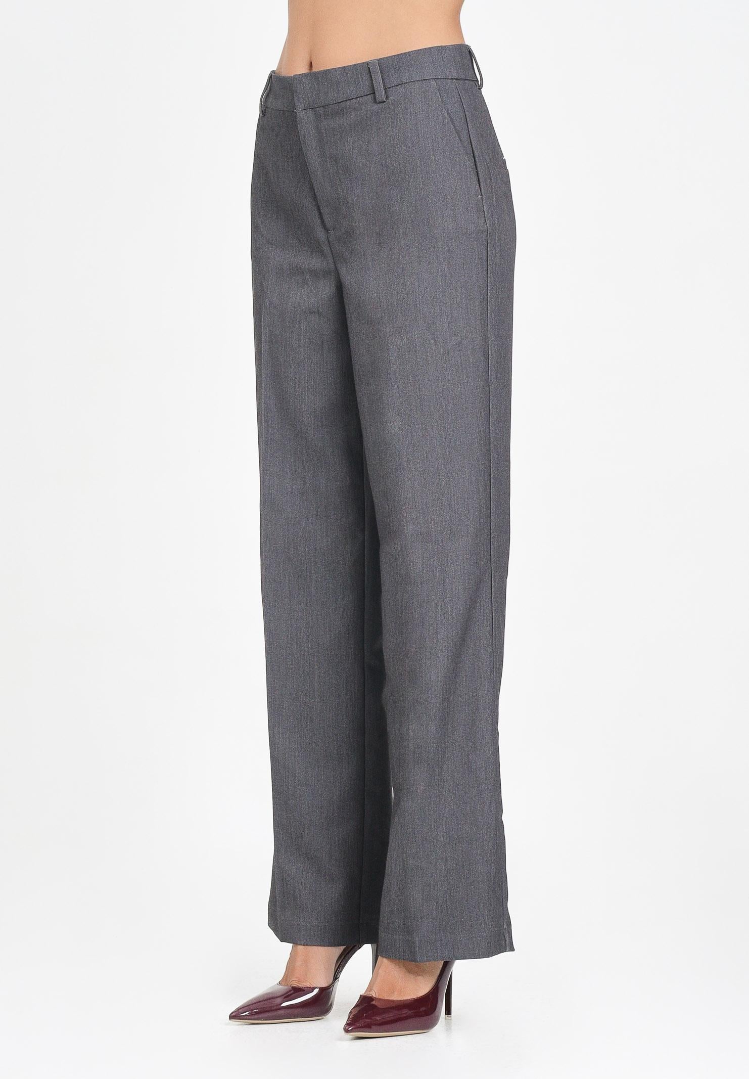 ONLY Pantalone elegante grigio da donna 15318089 DarkGreyMel ONLY 