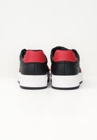 GCDS Sneakers nere da uomo con fascia a strappo logata B1EU4204AF2 45 GCDS 