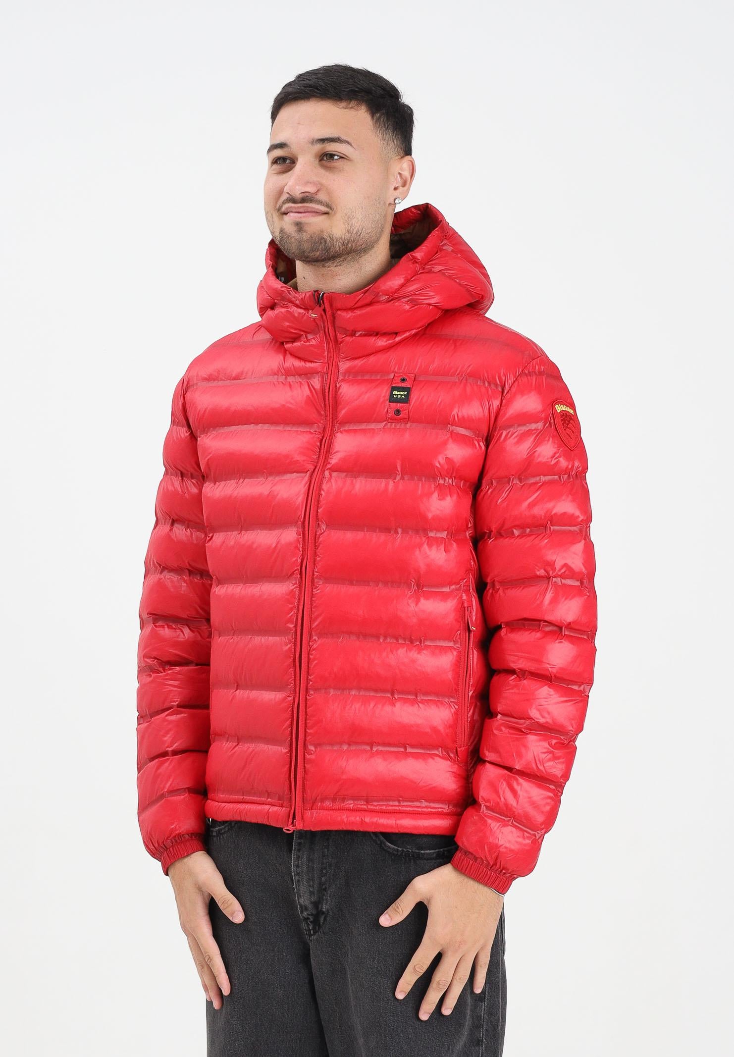 BLAUER Piumino CHARLES rosso da uomo 25WBLUC02132-007284 552TB BLAUER 