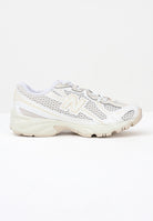 NEW BALANCE Sneakers 740 BUNGEE LACE panna per bambino e bambina PZ740KP  NEW BALANCE 