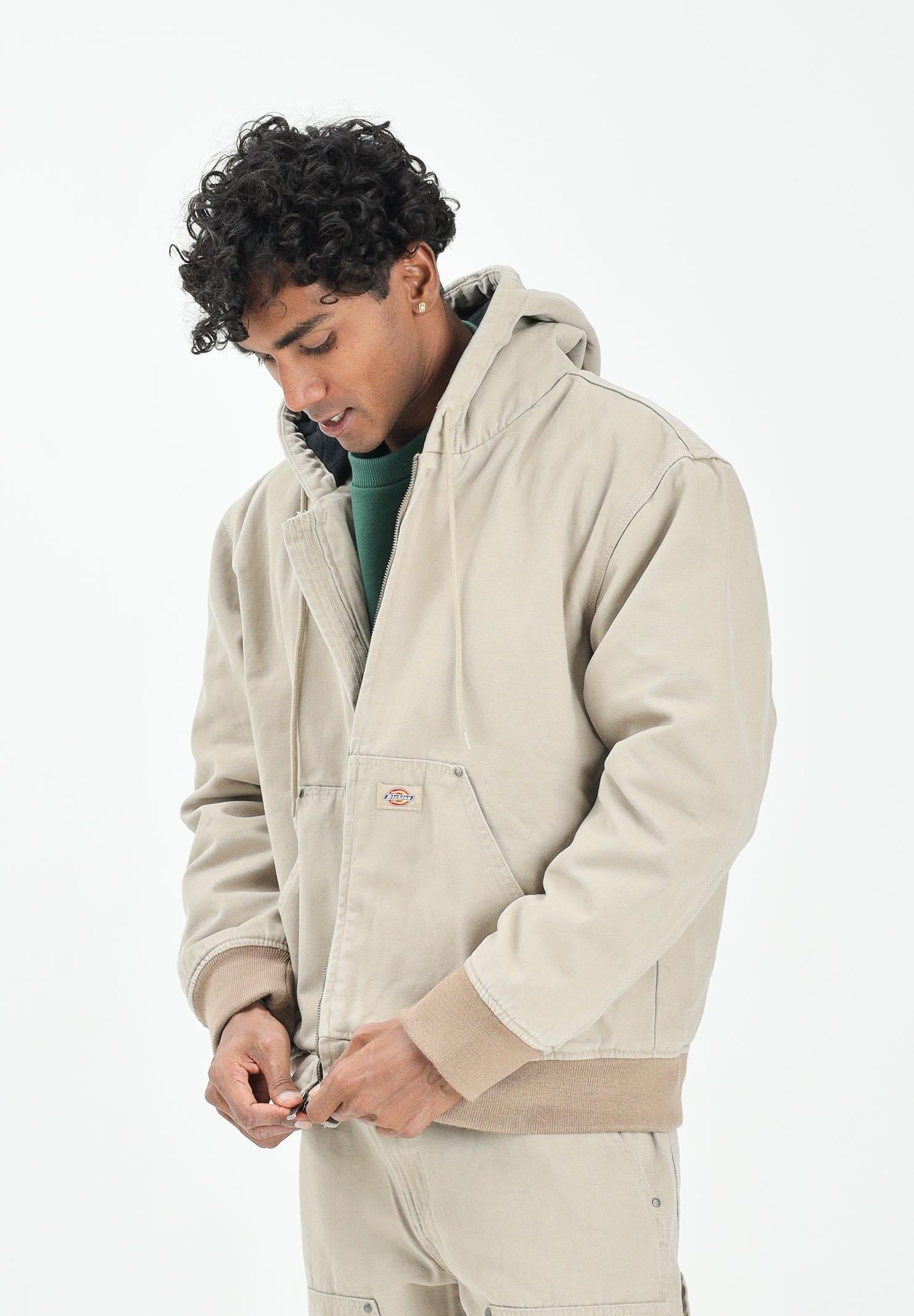 DICKIES Giubbotto di jeans Hilham beige da uomo DK0A87O50DS1 . DIckies 