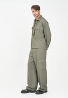I'M BRIAN Pantalone cargo verde militare da uomo PA3494 013 I'M BRIAN 