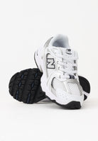 NEW BALANCE Sneakers 530 bianche e argento da neonato IZ530SB1 . NEW BALANCE 