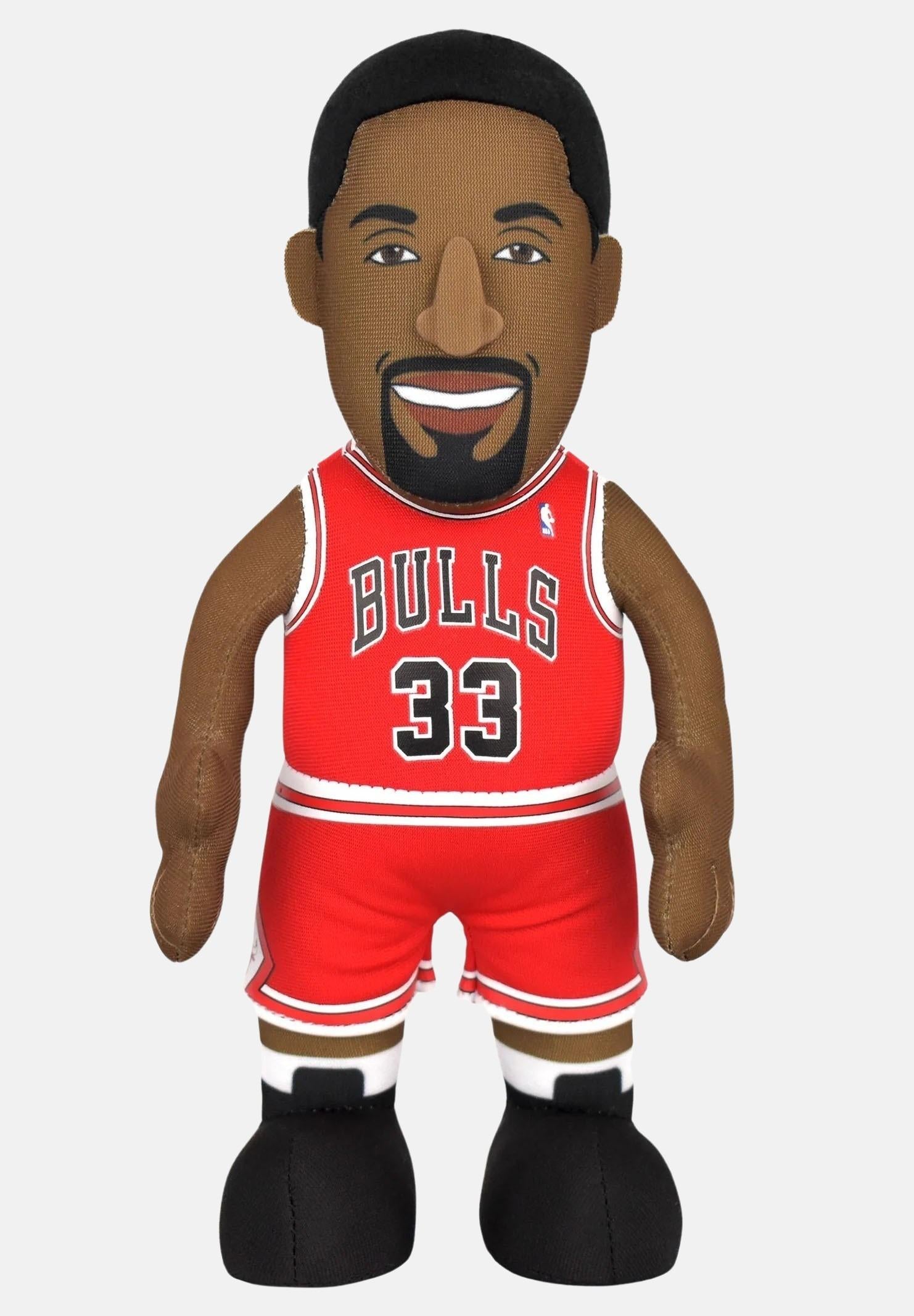 Peluche Chicago Bulls Scottie Pippen 10" Plush Figure P1-NBH-BUL-SPIX CHICAGO BULLS BLEACHER CREATURES 