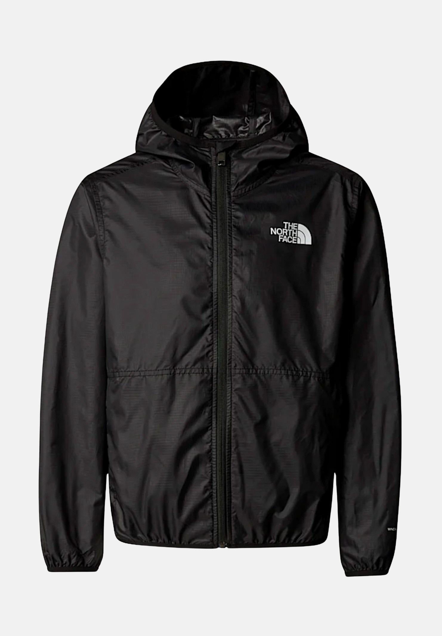 THE NORTH FACE Giacca a vento Cyclone nera per bambino e bambina NF0A8ANMJK31 . THE NORTH FACE 