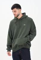 VANS Felpa con cappuccio Left Chest II verde da uomo VN000P21EMU1 . VANS 
