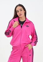 ADIDAS ORIGINALS Felpa con zip adicolor Classic Firebird Loose fucsia da donna JX7866  ADIDAS ORIGINALS 