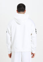 ADIDAS PERFORMANCE Felpa con cappuccio Future Icons 3-Stripes bianca da uomo JD4859  ADIDAS PERFORMANCE 