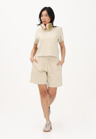 THE NORTH FACE Shorts sportivo Essential Light Relaxed W beige da donna NF0A8GQYDOM1 . THE NORTH FACE 