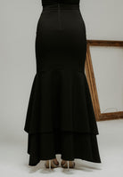 SANTAS Gonna lunga ÉLAN nera da donna PV2606 NE SANTAS 