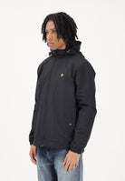 LYLE & SCOTT Giacca a vento nera da uomo con patch logo golden eagle JK464V Z865 LYLE & SCOTT 