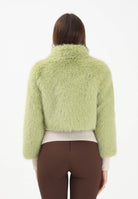 MEHRAN Pelliccia verde da donna con zip 25201GRE GRE MEHRAN 