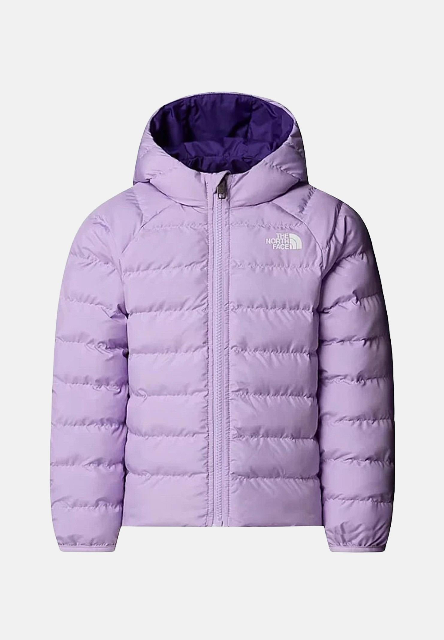 THE NORTH FACE Piumino reversibile Perrito lilla e viola da bambina NF0A88VJQZI1  THE NORTH FACE 
