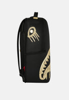 SPRAYGROUND Zaino GOLD AND DANGEROUS BACKPACK nero e oro per uomo e donna 910B8178NSZ . SPRAYGROUND 