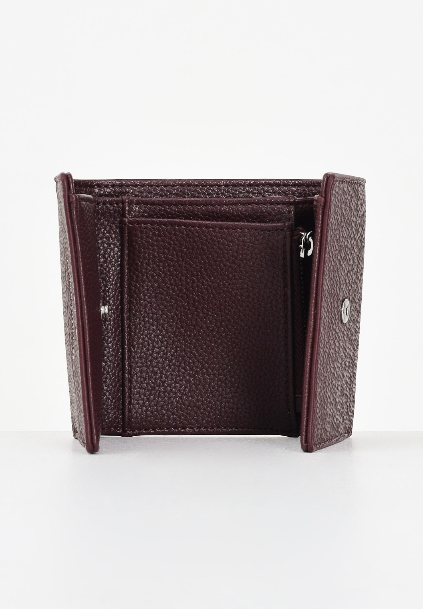 ARMANI EXCHANGE Portafogli bordeaux da donna con logo 948530CC783 UA343 ARMANI EXCHANGE 