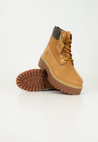 TIMBERLAND Anfibi Stone Street 6-Inch gialli da donna TB1A5RJD2311 . TIMBERLAND 