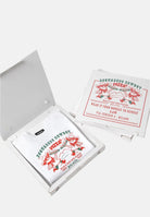 Felpa girocollo bianca per bambino e bambina con grafica Cowboy Pizza DQ2977D0094-B DQ100 DSQUARED2 