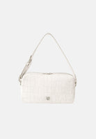 PINKO Borsa a spalla bianca da donna in pelle stampa coccodrillo 106761A2YW Z15O PINKO 