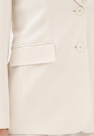 MAX MARA Giacca monopetto Linz panna da donna 2616041055600 060 MAX MARA 
