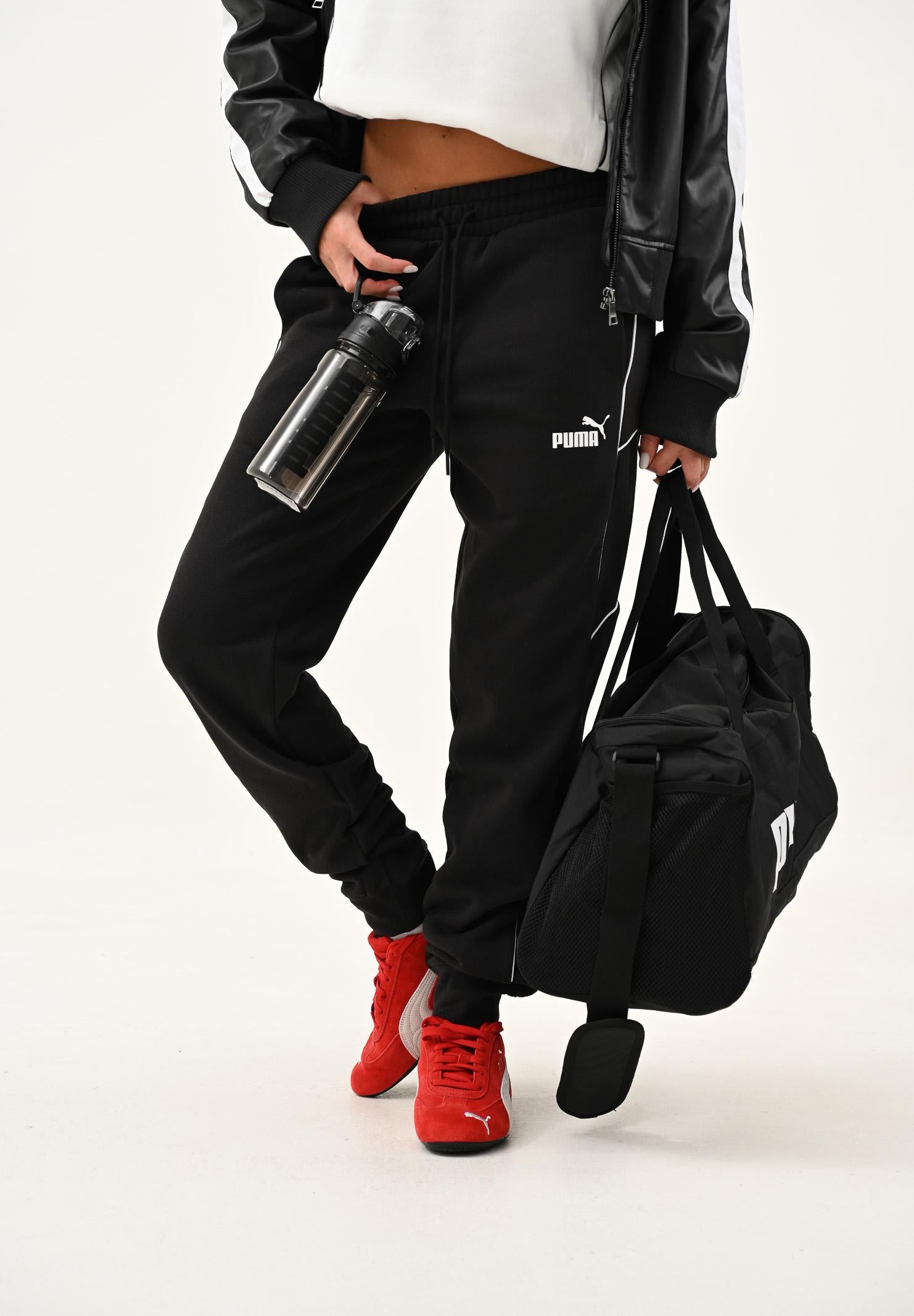 PUMA Pantalone sportivo nero da uomo 688396 01 PUMA 