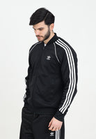 ADIDAS ORIGINALS Felpa con zip Adicolor Classics SST nera da uomo IM4545 . ADIDAS ORIGINALS 