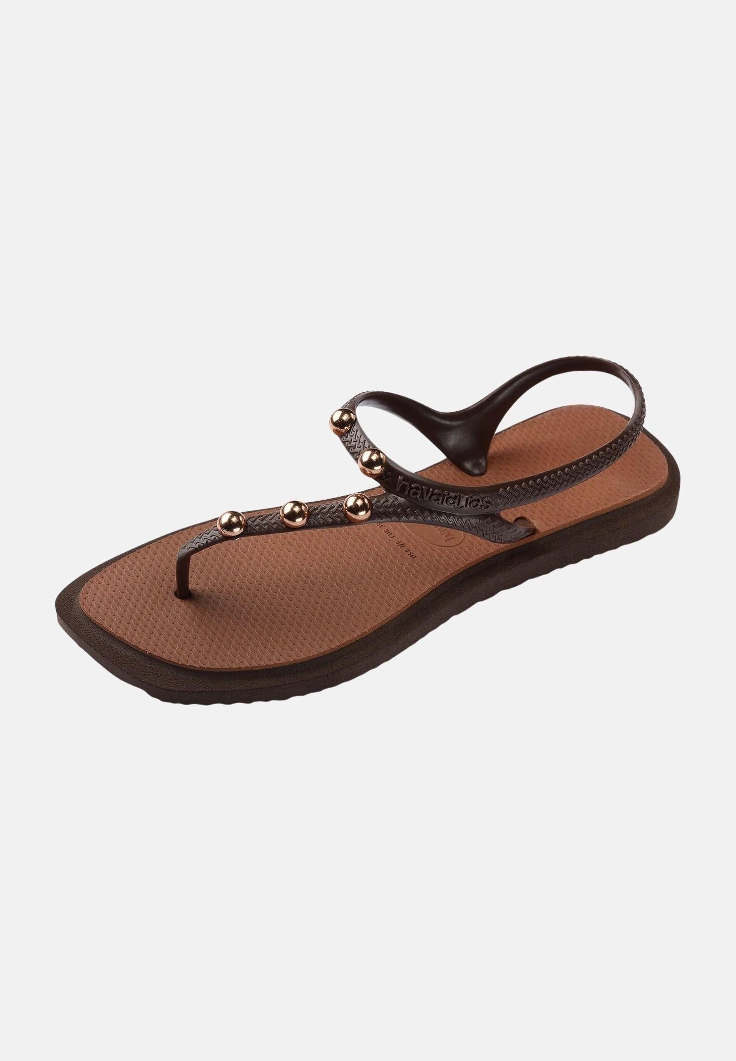 HAVAIANAS Sandali Flash Fusion marroni da donna 4150244 7909 HAVAIANAS 